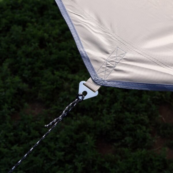 Manufacturer OEM Hexagonal Green Tent | Butterfly Shape Silver Coated Canopy - Image 6