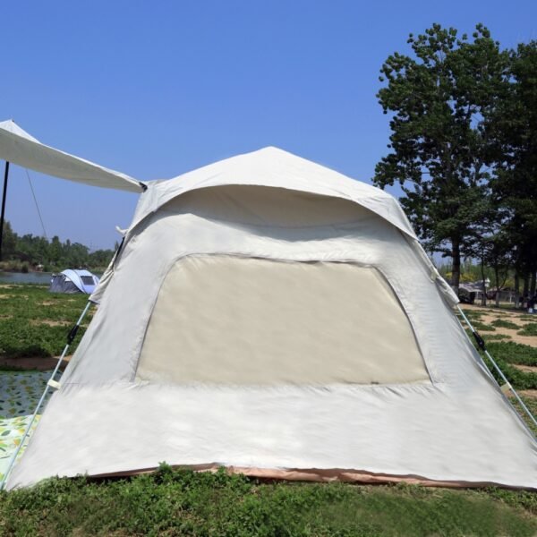 Camping Tent Wholesale Custom Quick Setup Foggy Grey Durable Portable Tents - Image 11