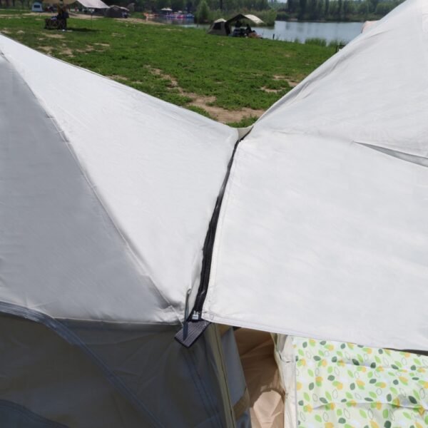Camping Tent Wholesale Custom Quick Setup Foggy Grey Durable Portable Tents - Image 5