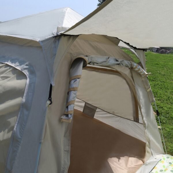 Camping Tent Wholesale Custom Quick Setup Foggy Grey Durable Portable Tents - Image 6