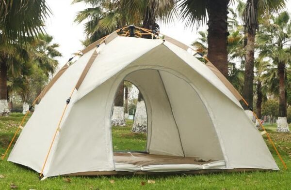 Camping Tent Factory Custom PU-coated Four-season Automatic Two-door Tent - Image 2