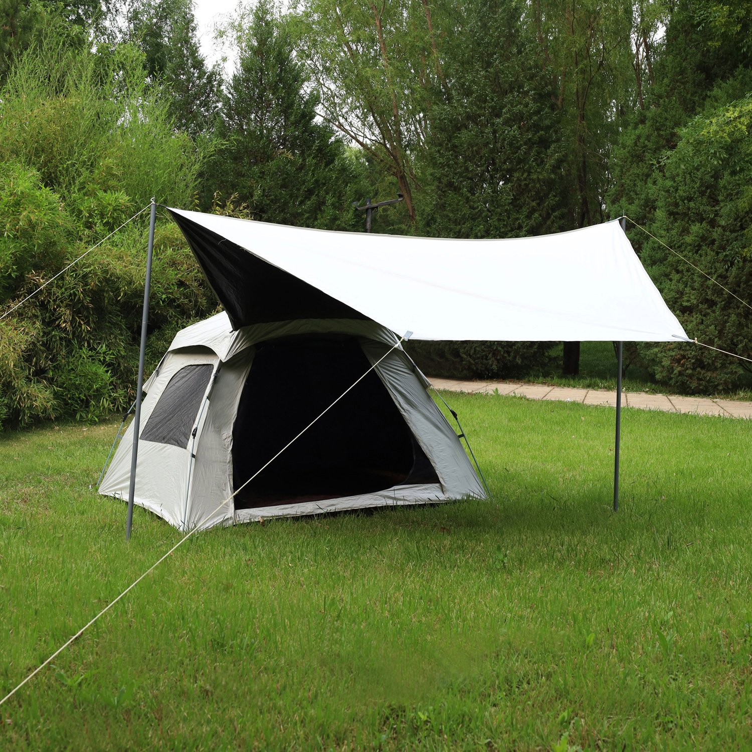Tent with Vinyl Coated Canopy