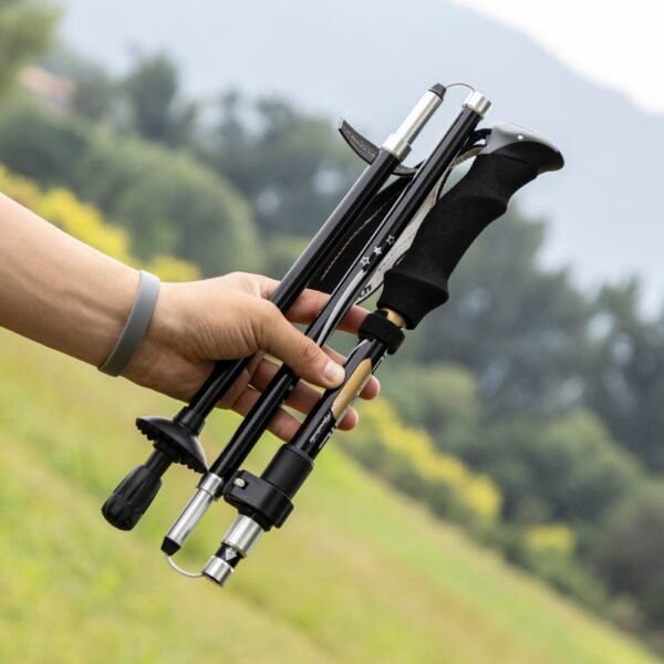 Outdoor Factory Custom Folding Carbon Fiber Hikking Poles - Image 8